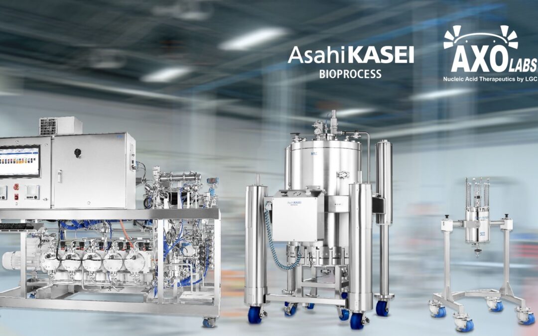 Asahi Kasei Bioprocess Axolabs oligosynthesis equipment