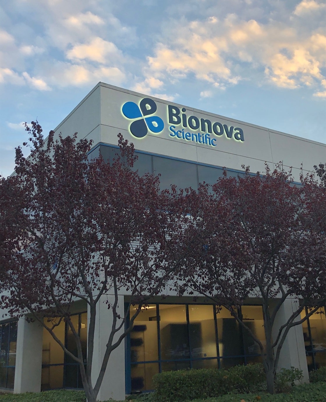 Bionova Scientific Exterior HQ with Sign Asahi Kasei